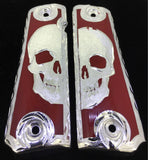 1911 • Gun Grips • Half Skull •  Springfield • Colt •  Super • Rock Island • Cachas • Calavera