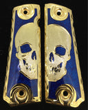 1911 • Gun Grips • Half Skull •  Springfield • Colt •  Super • Rock Island • Cachas • Calavera