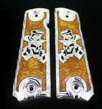 1911 • Gun Grips • Skull • Gamble •  Springfield • Colt •  Super • Rock Island • Cachas • Calavera