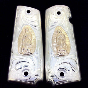 1911 • Gun Grips • Virgin Guadalupe • Virgen Guadalupe • Colt • Cachas • Springfield  • Kimber • Rock Island
