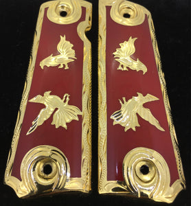 1911 • Gun Grips • Rooster •  Springfield • Colt •  Super • Rock Island • Cachas • Gallo