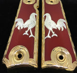 1911 • Gun Grips • Rooster •  Springfield • Colt •  Super • Rock Island • Cachas • Gallo