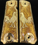 1911 • Gun Grips • Rooster •  Springfield • Colt •  Super • Rock Island • Cachas • Gallo