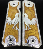 1911 • Gun Grips • Rooster •  Springfield • Colt •  Super • Rock Island • Cachas • Gallo