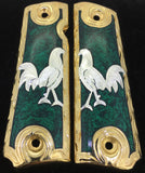 1911 • Gun Grips • Rooster •  Springfield • Colt •  Super • Rock Island • Cachas • Gallo