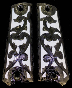 1911 • Engraved • Gun Grip • Springfield • Colt • Super • Rock Island •  Cachas