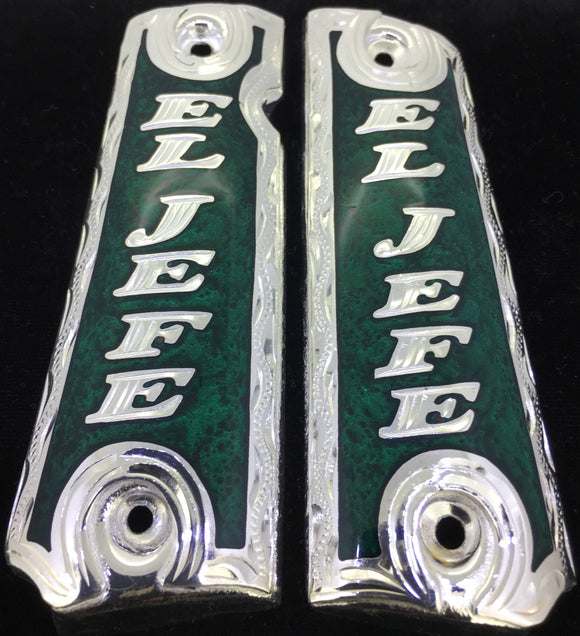 1911 • Gun Grips • El Jefe •  Springfield • Colt •  Super • Rock Island • Cachas • Boss • Jefe