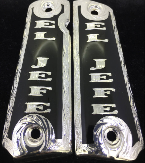 1911 • Gun Grips • El Jefe •  Springfield • Colt •  Super • Rock Island • Cachas • Boss • Jefe