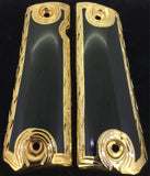 1911 • Gun Grips • Black Resin •  Springfield • Colt •  Super • Rock Island • Cachas