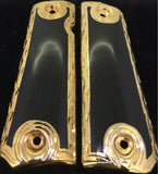 1911 • Gun Grips • Black Resin •  Springfield • Colt •  Super • Rock Island • Cachas