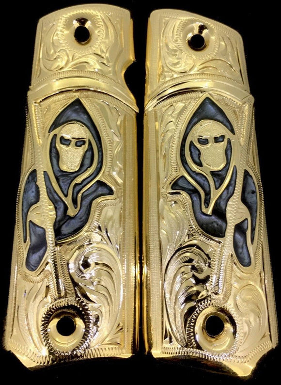 1911 • Gun Grips • Santa Muerte • Anarchy • Grim Reaper •  Springfield • Colt •  Super • Rock Island • Cachas