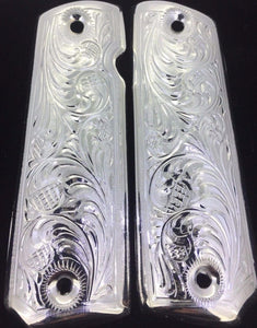 1911 • Gun Grips • Engraved • Springfield • Colt •  Super • Rock Island • Cachas