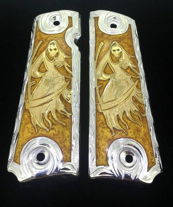 1911 • Gun Grips • Santa Muerte • Grim Reaper •  Springfield • Colt •  Super • Rock Island • Cachas •  Phantom