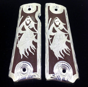 1911 • Gun Grips • Santa Muerte • Grim Reaper •  Springfield • Colt •  Super • Rock Island • Cachas •  Phantom