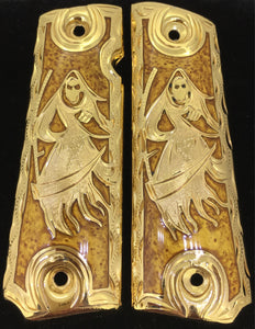 1911 • Gun Grips • Santa Muerte • Grim Reaper •  Springfield • Colt •  Super • Rock Island • Cachas •  Phantom