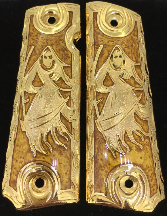 1911 • Gun Grips • Santa Muerte • Grim Reaper •  Springfield • Colt •  Super • Rock Island • Cachas •  Phantom