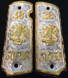 1911 • Gun Grips • Eagle • Mexico • Escudo Nacional De Mexico • 38 Super •Springfield • Colt •  Super • Rock Island • Cachas