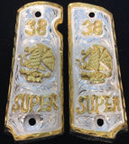1911 • Gun Grips • Eagle • Mexico • Escudo Nacional De Mexico • 38 Super •Springfield • Colt •  Super • Rock Island • Cachas