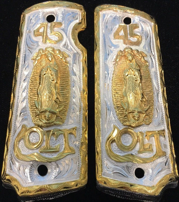 1911 • Gun Grips • Virgin Guadalupe • Virgen Guadalupe • Colt • Cachas • Springfield  • Kimber • Rock Island