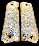 1911 • Engraved • Gun Grip • Springfield • Colt • Super • Rock Island •  Cachas