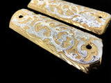1911 • Engraved • Gun Grip • Springfield • Colt • Super • Rock Island •  Cachas