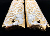 1911 • Engraved • Gun Grip • Springfield • Colt • Super • Rock Island •  Cachas