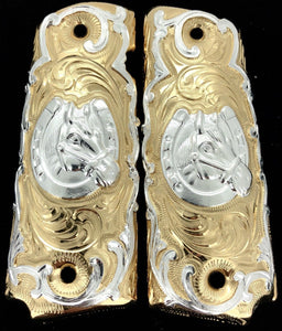 1911 • Gun Grips • Horse • Horse Shoe •  Springfield • Colt •  Super • Rock Island • Cachas • Caballo•  Herradura