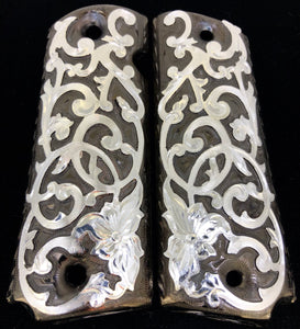 1911 • Gun Grips • Engraved •  Springfield • Colt •  Super • Rock Island • Cachas