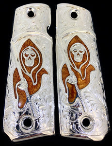 1911 • Gun Grips • Santa Muerte • Anarchy • Grim Reaper •  Springfield • Colt •  Super • Rock Island • Cachas
