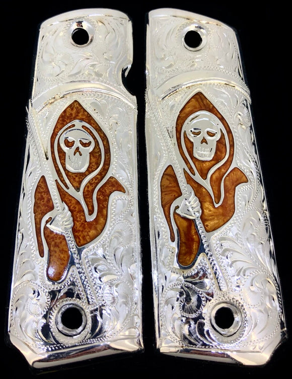 1911 • Gun Grips • Santa Muerte • Anarchy • Grim Reaper •  Springfield • Colt •  Super • Rock Island • Cachas