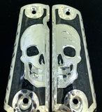 1911 • Gun Grips • Half Skull •  Springfield • Colt •  Super • Rock Island • Cachas • Calavera