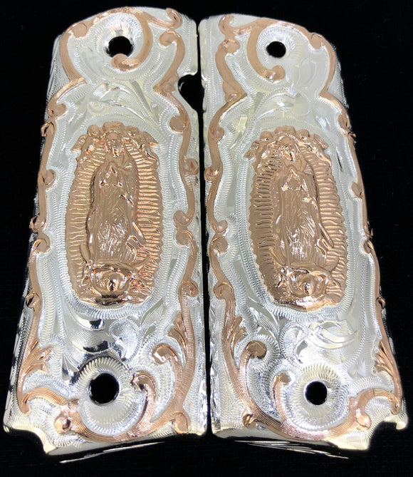 1911 • Gun Grips • Virgin Guadalupe • Virgen Guadalupe • Colt • Cachas • Springfield  • Kimber • Rock Island