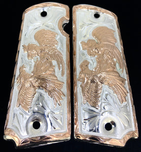 1911 • Gun Grips • Rooster •  Springfield • Colt •  Super • Rock Island • Cachas • Gallo