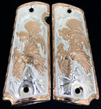 1911 • Gun Grips • Rooster •  Springfield • Colt •  Super • Rock Island • Cachas • Gallo