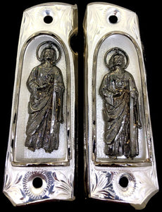 1911 • Gun Grips • St Jude • San Judas •  Springfield • Colt •  Super • Rock Island • Cachas • Capilla