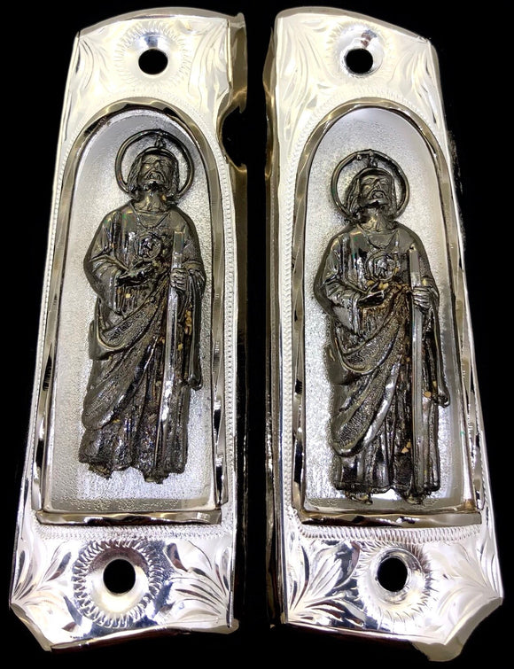 1911 • Gun Grips • St Jude • San Judas •  Springfield • Colt •  Super • Rock Island • Cachas • Capilla
