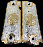 1911 • Gun Grips • Eagle •Escudo Mexicano •Aguila • pringfield • Colt •  Super • Rock Island • Cachas •  Original Santa Muerte