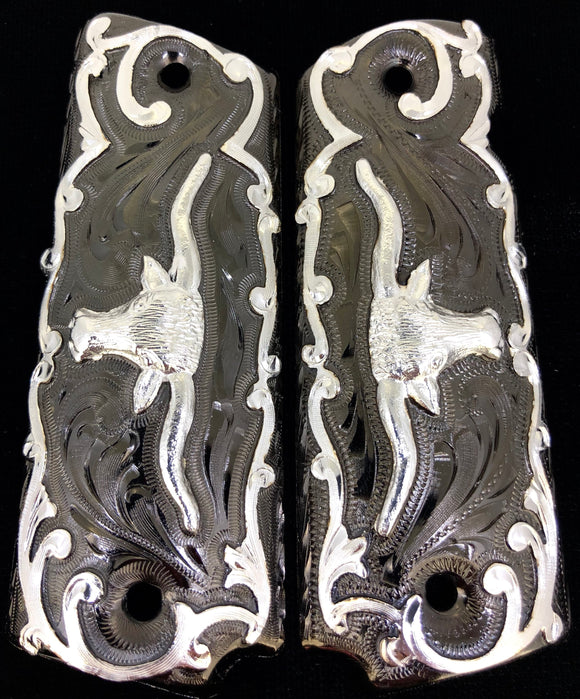 1911 • Gun Grips • Bull •  Springfield •  Colt •  Super • Rock Island • Cachas • Big Horned Bull • Toro