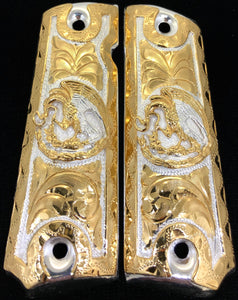 1911 Mexico eagle gun grips Escudo Mexicano