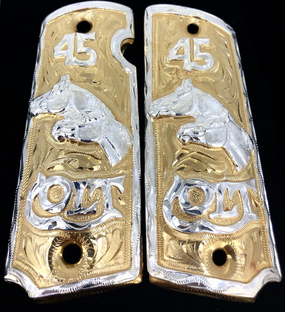 1911 • Gun Grips • Horse •  Springfield • Colt •  Super • Rock Island • Cachas • Caballo