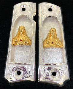 1911 • Gun Grips • Sagrado Corazon •  Springfield • Colt •  Super • Rock Island • Cachas • Sacred Heart