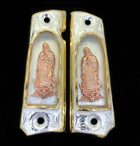 1911 • Gun Grips • Virgen Guadalupe •  Springfield • Colt •  Super • Rock Island • Cachas • Virgin Guadalupe