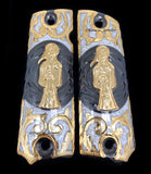 1911 • Gun Grips • Santa Muerte Grim Reaper •  Springfield • Colt •  Super • Rock Island • Cachas •