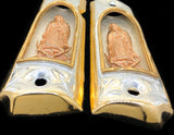 1911 • Gun Grips • Virgin Guadalupe  •  Springfield • Colt •  Super • Rock Island • Cachas • Virgen Guadalupe