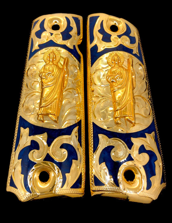 1911 • Gun Grips • St Jude San Judas •  Springfield • Colt •  Super • Rock Island • Cachas •