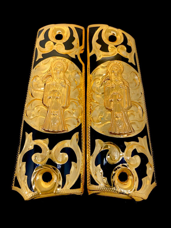1911 • Gun Grips • Santa Muerte Grim Reaper •  Springfield • Colt •  Super • Rock Island • Cachas