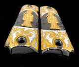 1911 • Gun Grips • Santa Muerte Grim Reaper •  Springfield • Colt •  Super • Rock Island • Cachas •