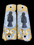 1911 • Gun Grips • Santa Muerte Grim Reaper •  Springfield • Colt •  Super • Rock Island • Cachas •