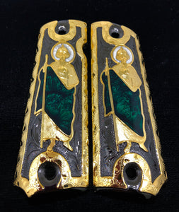 1911 • Gun Grips • St Jude San Judas •  Springfield • Colt •  Super • Rock Island • Cachas •
