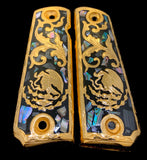 1911 • Gun Grips •  Mexican Eagle Coat of Arms of Mexico Escudo Nacional Mexicano Springfield • Colt •  Super • Rock Island • Cachas •